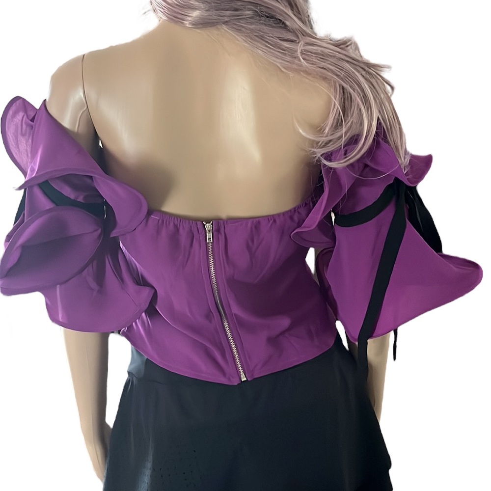 Lulumari WIRED RUFFLE OFF SHOULDER TOP - Picture 9 of 10